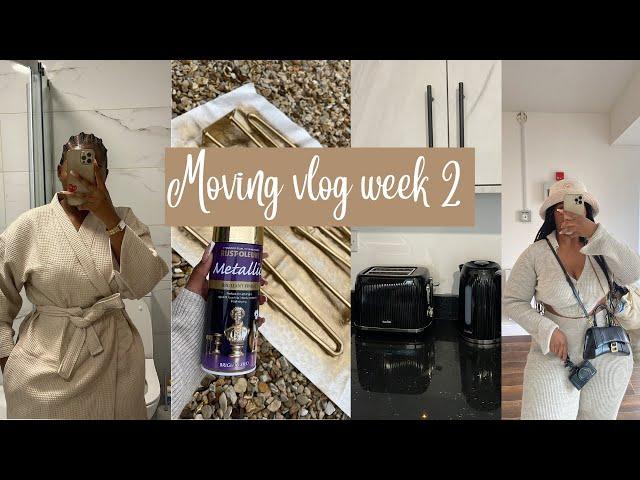 MOVING VLOG WEEK 2| BEING INDECISIVE | DIY|HOMEWEAR HAULS| HOUSE UPDATES\DECOR |IKEA TRIPS | MORE