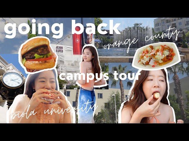 LA VLOG PT.2: visiting my old college campus, reunions, best food in OC