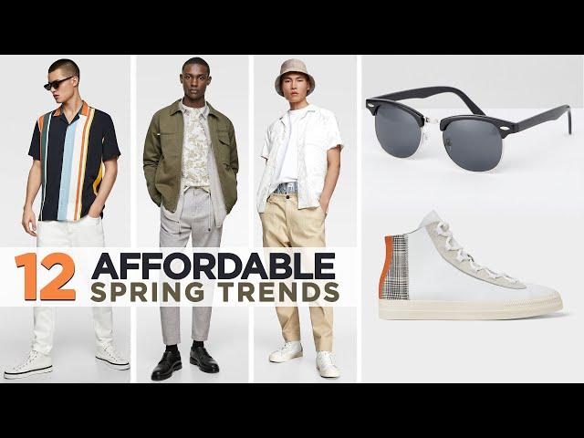 Top 12 AFFORDABLE Men's Style Trends Spring 2019