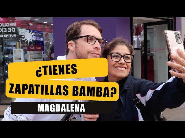 ¿TIENES ZAPATILLAS BAMBA?