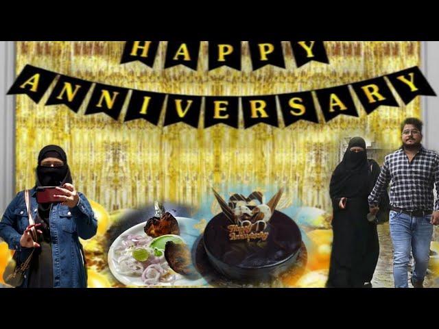 Alhamdulillah shaadi ki saalgirah || Wedding Anniversary vlog #wedding #vlog