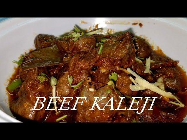 MASALE DAR BEEF KALEJI |BAKRA EID SPECIAL |by KITCHEN WITH MAAZEE