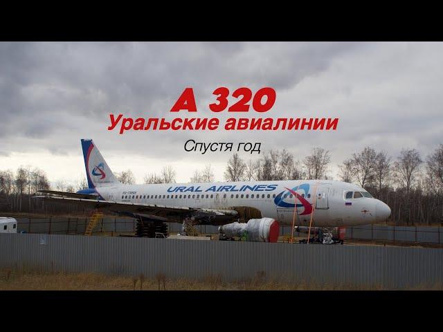 Севший в поле A320. (Да, тот самый)