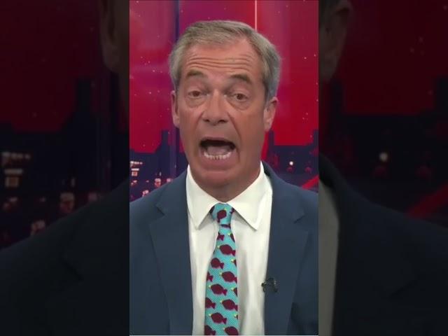 Nigel Farage blames west for the war