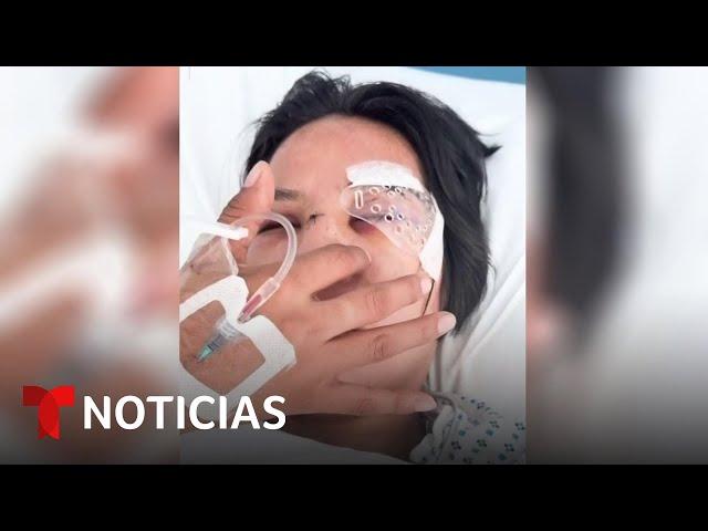 La trabajadora latina golpeada salvajemente hace una petición al alcalde | Noticias Telemundo