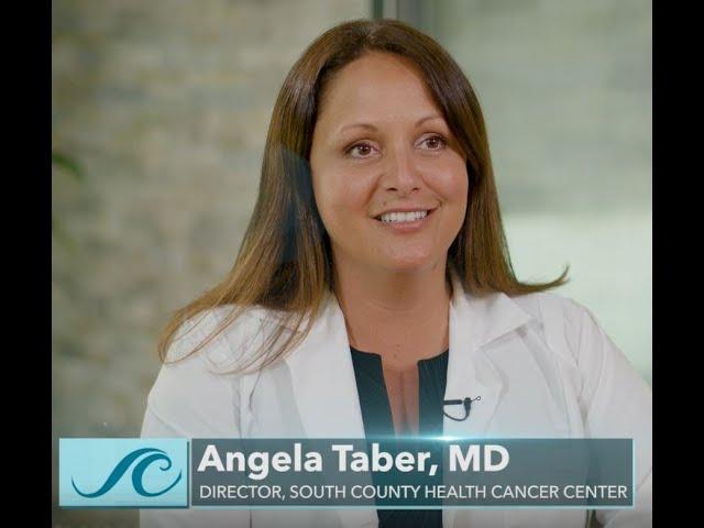 Dr. Angela Taber, Director, South County Health Cancer Center