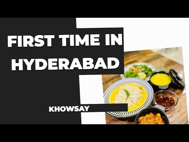 First Time in Hyderabad - Javeria's World - vLog 133