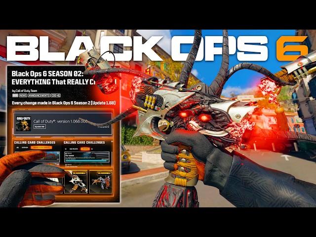 The Black Ops 6 SEASON 2 Update Was MASSIVE... Here's What Changed.... (All Update 1.68 Changes)