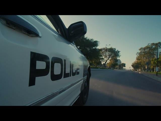 4K Police Car | Driving | Emergency Vehicle | Pov | Free Stock Video Footage