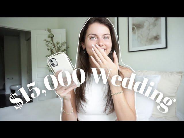 HOW I PLANNED MY WEDDING UNDER 15K | How I Saved Thousands & Still Got My Dream Wedding 