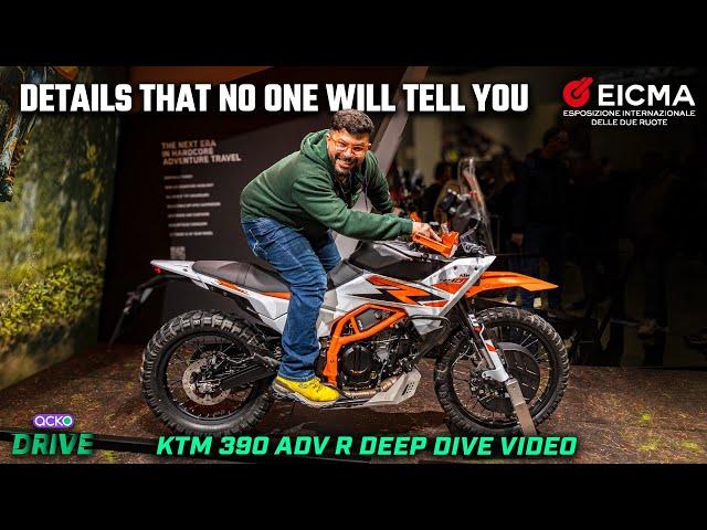 KTM 390 Adventure R In-Depth Video | Here’s All The Details