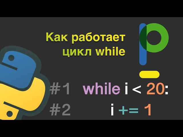 Уроки Python для начинающих: Циклы в программировании, как работает цикл while  #10