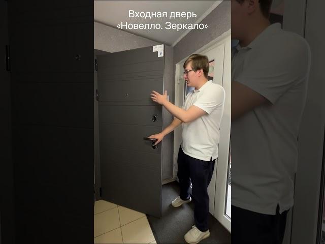 Входная дверь "Новелло. Зеркало"