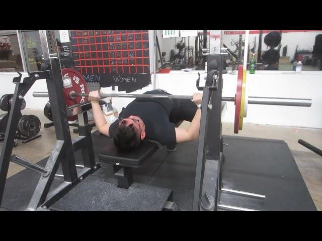 242x3 Bench Press | (11/27/2024)