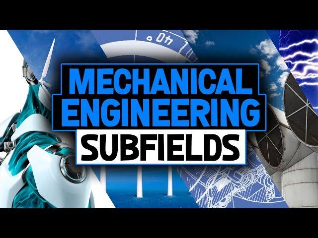 Mechanical Engineering Subfields and Senior Project Examples