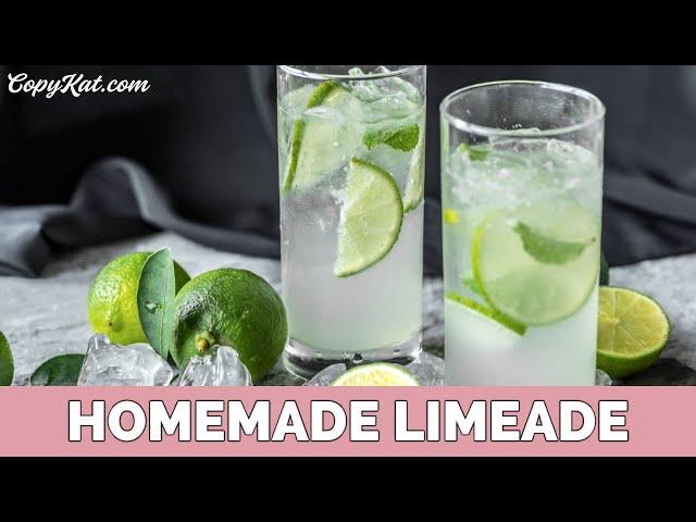 How to Make Fresh Limeade