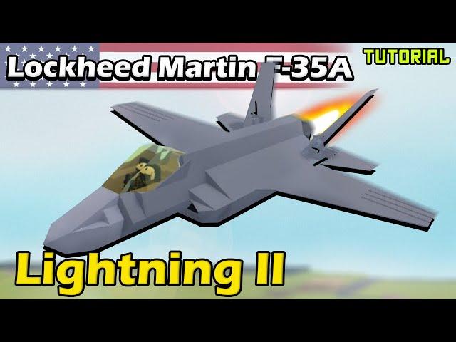 F-35A Lightning II | Plane Crazy - Tutorial