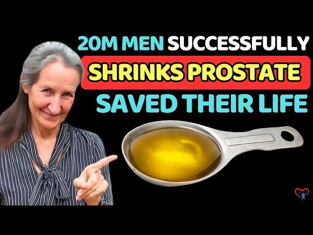 Just A SPOON A Day, SHRINKS ENLARGED PROSTATE Right Away With Natural Oil | Dr. Barbara O’Neill’s