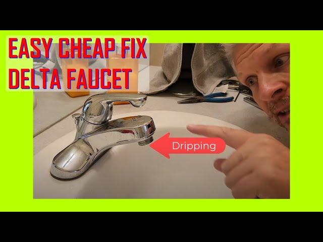 EASY FIX: Delta Faucet Drip Repair