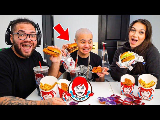 MindOfRez WENDY'S MUKBANG with BALD KAYLEN And Girlfriend!