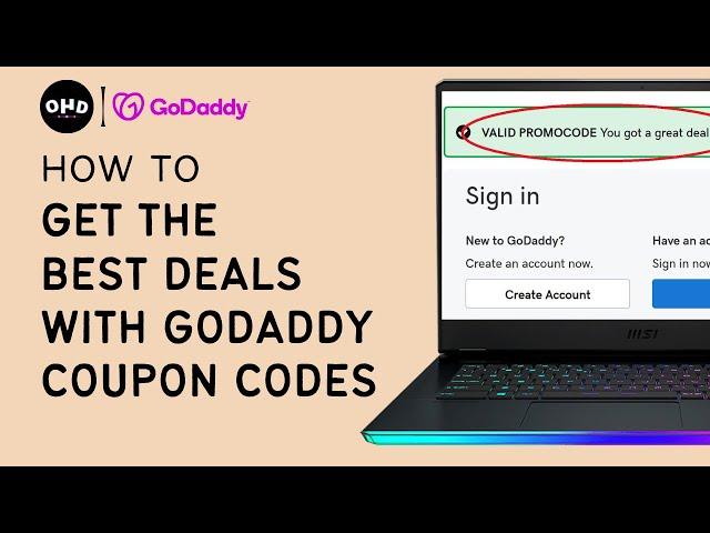  Get the BEST DEALS with GoDaddy Coupon Code 2023 | WORKING GoDaddy Promo Codes 