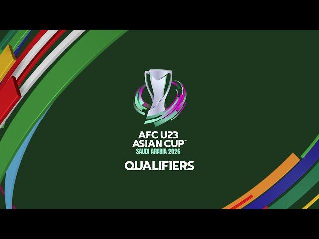 RE-LIVE | AFC U23 Asian Cup™ Saudi Arabia 2026 Qualifiers Draw