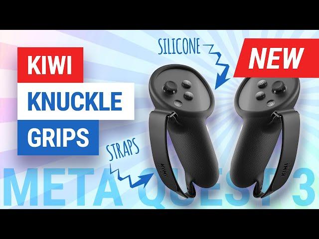 Kiwi Design Knuckle Strap Controller Grips Cover for Meta Quest 3 Review