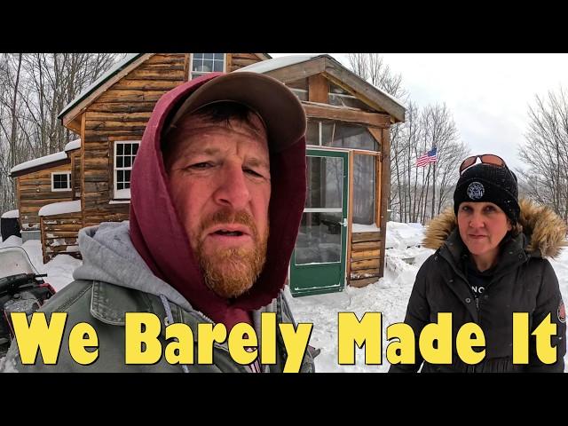 24 Inches in 24 Hours: Snowstorm Chaos Strikes the Off-Grid Cabin!