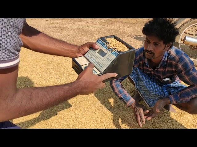 Paddy Moisture content test