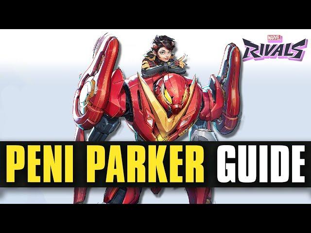 Marvel Rivals - Peni Parker Guide | Real Matches, Skills, Abilities, Tips