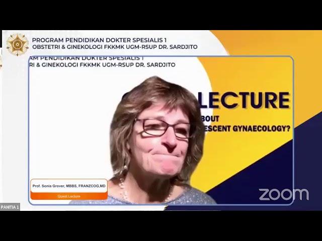 Guest Lecture: What's So Special about Pediatric and Adolescent Gynecology?