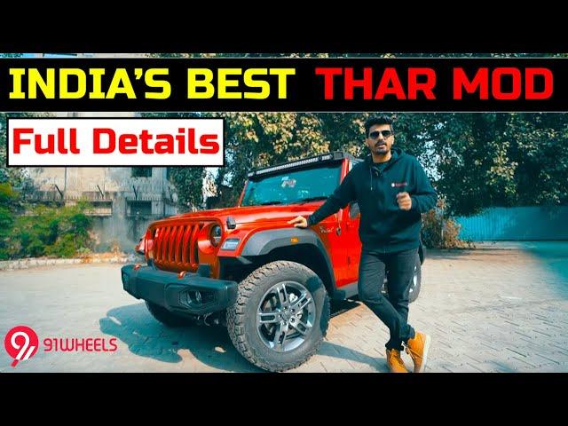 India's Best & Most Practical 2020 Mahindra Thar Modification by Bimbra 4x4