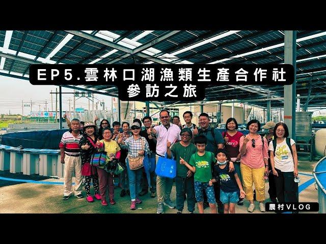農村vlog EP5 雲林口湖漁類生產合作社參訪之旅