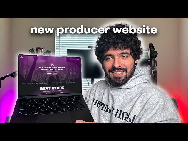 I Redesigned a Producer's Website to Skyrocket Beat Sales