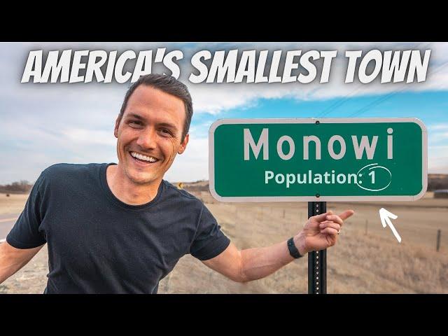 THIS IS AMERICA'S SMALLEST TOWN (meet the ONLY resident)