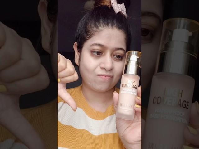 ‍️DO NOT BUY THIS FOUNDATION  #swissbeauty #shorts #viral #youtubeshorts