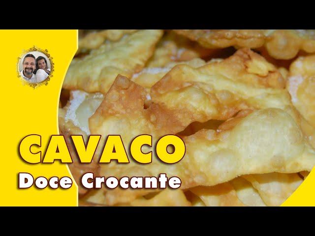 Receita de CAVACO DOCE CROCANTE (Super fácil)