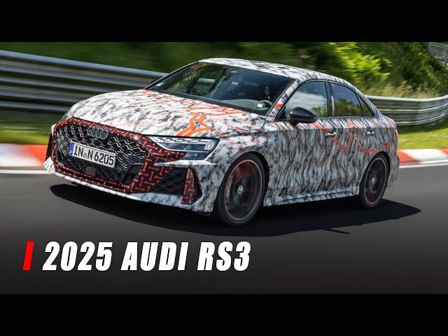 2025 Audi RS3 Laps The Nurburgring In 7:33.123
