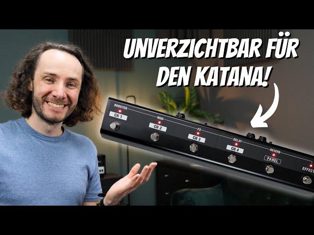 Boss GA-FC Fußschalter - Ein Muss für den Katana!