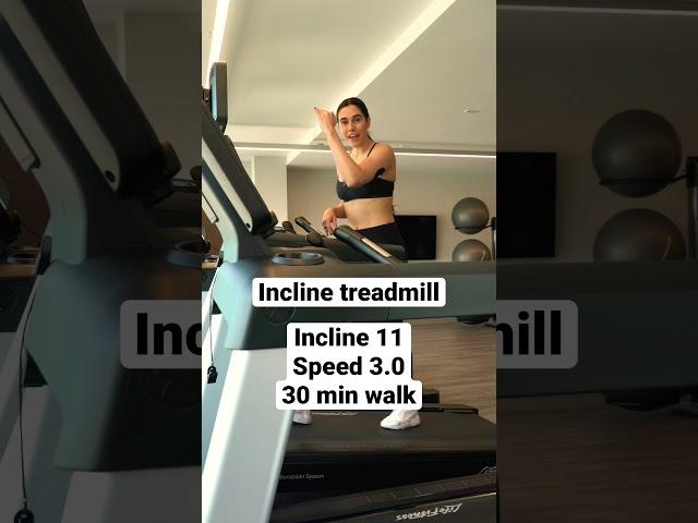 My #1 fat loss tip | incline walk #fatloss