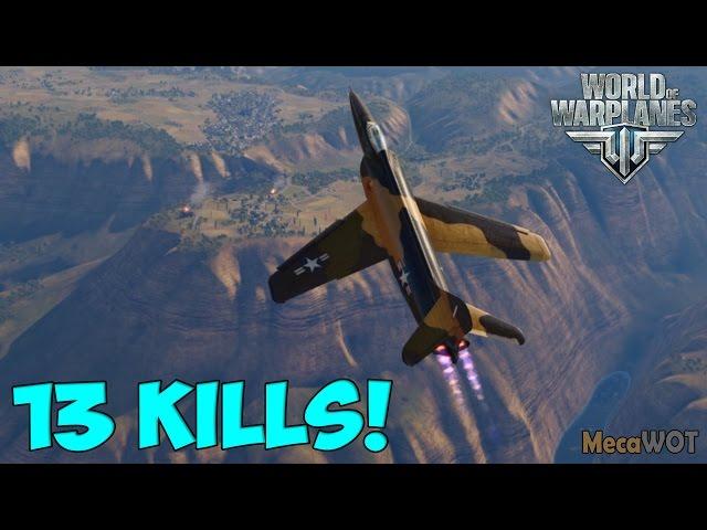 World of Warplanes | Lockheed XF-90 | 13 KILLS - Replay Gameplay 1080p 60 fps