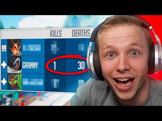 This Ana Had *30* DEATHS In An Overwatch 2 Game... So I Spectated Them