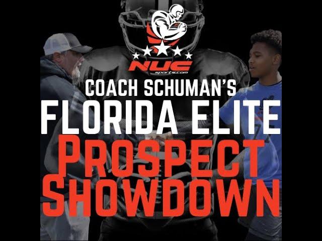 Coach Schuman's NUC Florida Elite Football Prospect Camp Highlights