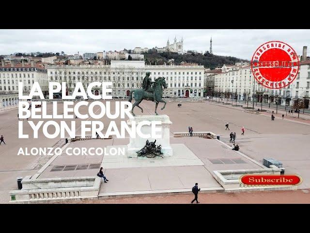 LA PLACE BELLECOUR LYON FRANCE April 2022