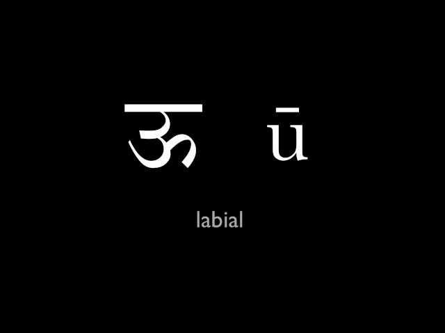 How to Pronounce the Sanskrit Alphabet 1: Vowels