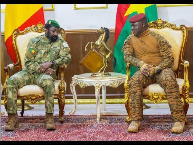 LE COLONEL ASSIMI GOÏTA EN VISITE AU BURKINA FASO CE 25 JUIN 2024.