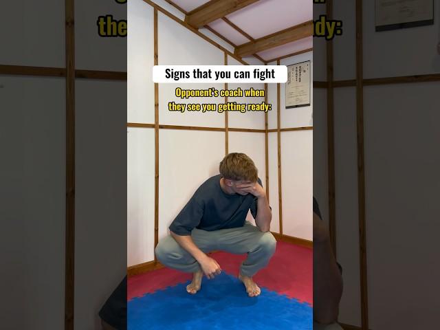 Signs that you can fight…