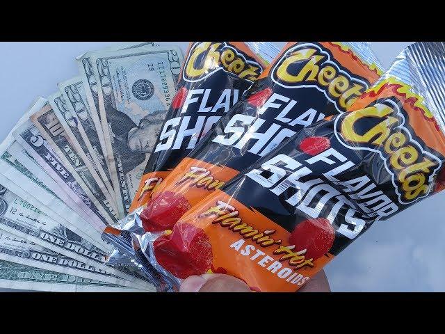 Making $$$ selling Hot Cheetos Asteroids