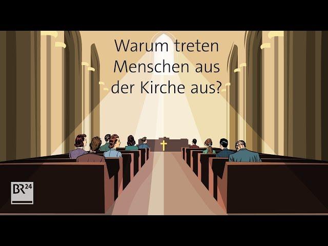 Warum treten Menschen aus der Kirche aus? #fragBR24 | BR24