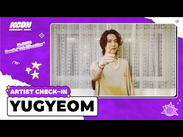 CHECK IN | YUGYEOM | #KCONGERMANY2024